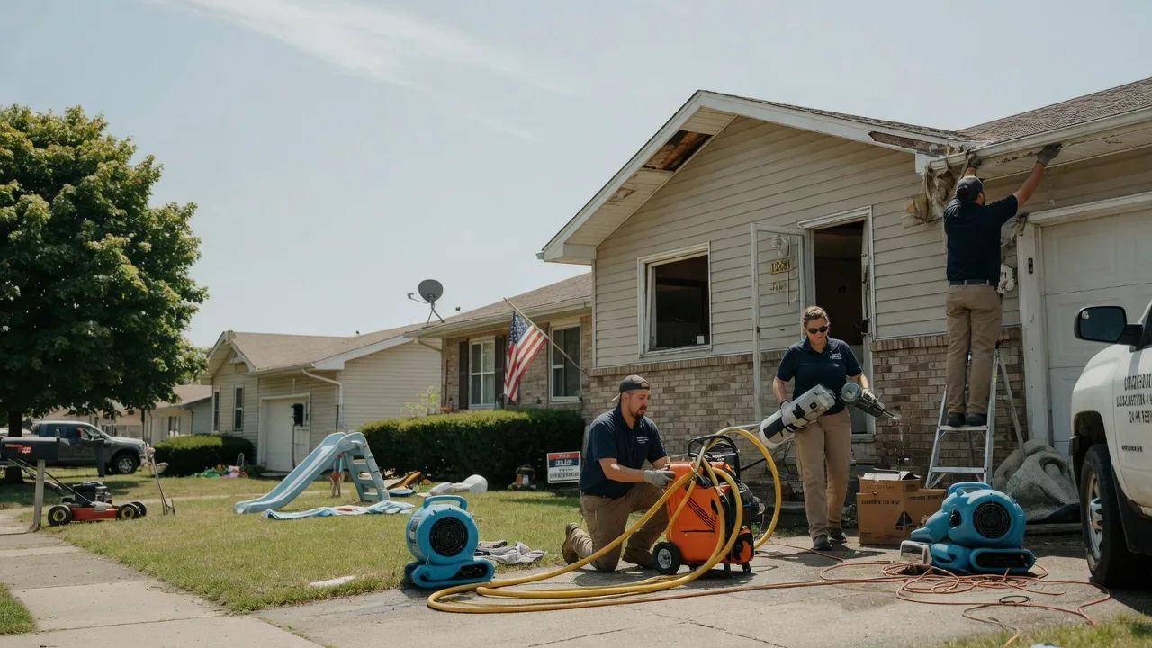 Water Damage Restoration in Flatwoods, WV near me